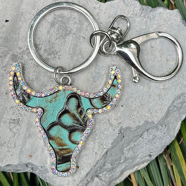 Bull Shape Key Chain.