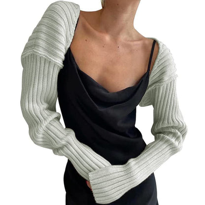 Long Sleeve Knit Bolero.