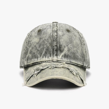 Fringe Adjustable Cotton Baseball Cap.