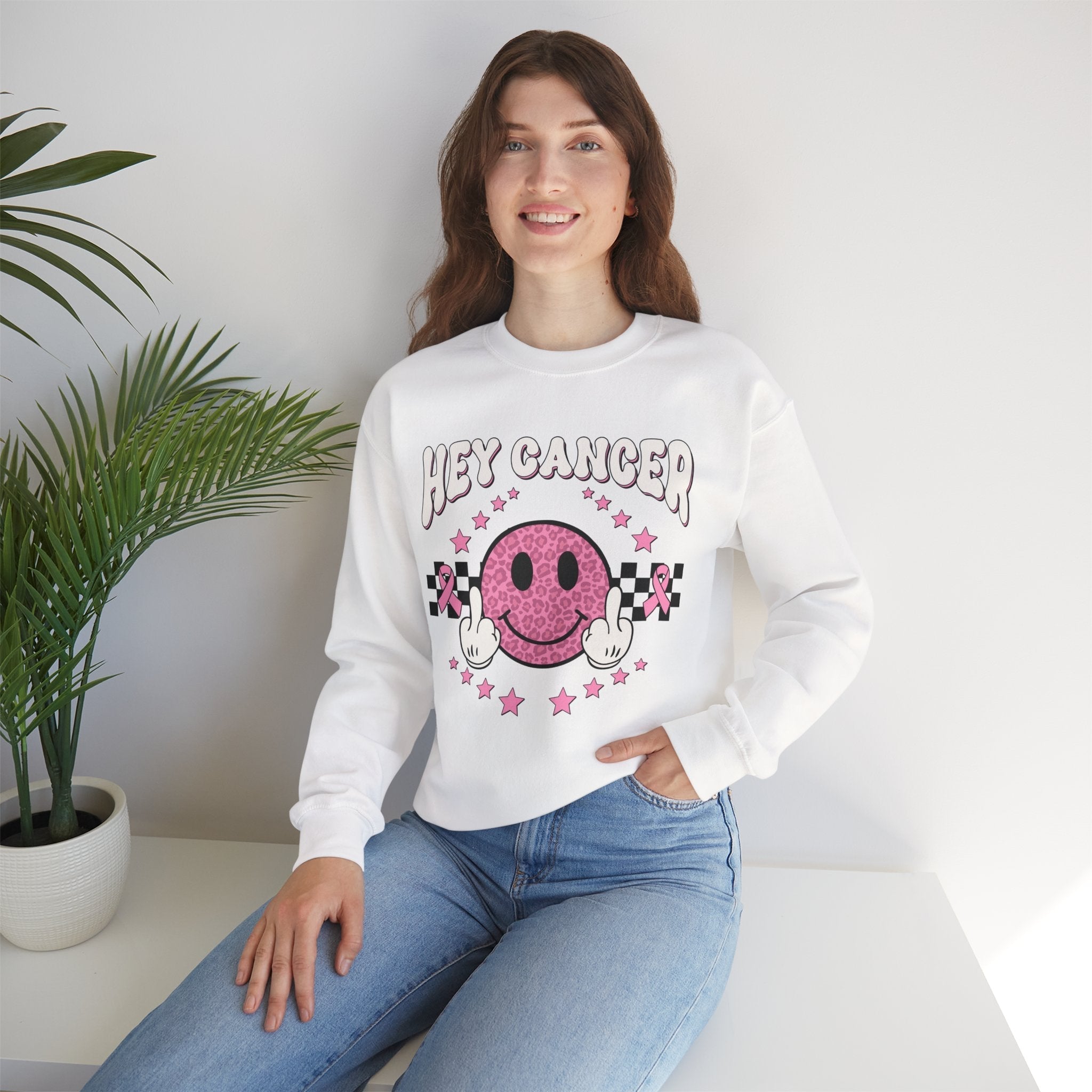 Cancer Awareness Crewneck Sweatshirt Unisex Style Survivor Gift Support Apparel Comfort Coco’s Tee Boutique