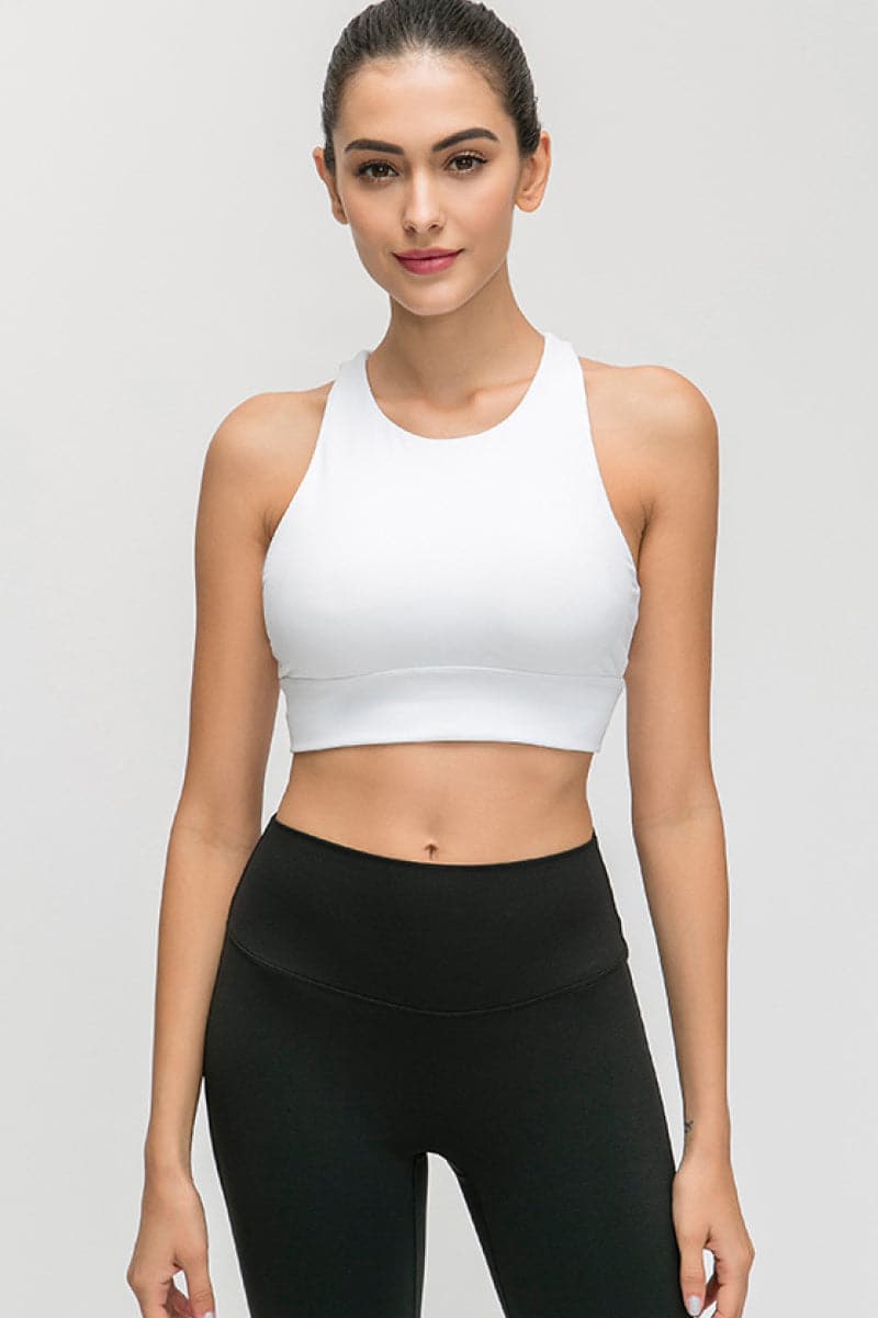 Halter Keyhole Sports Bra.