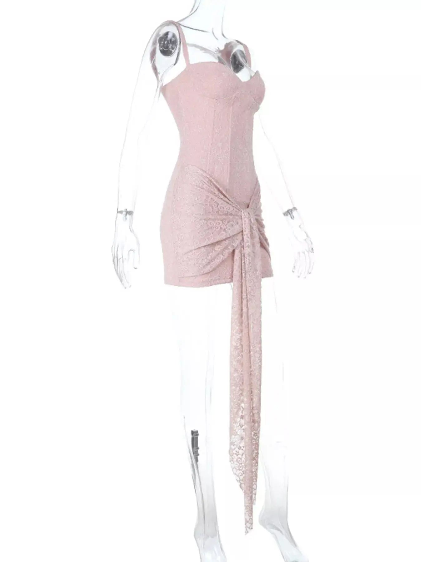 Sweetheart Neck Wide Strap Mini Dress Simply Love