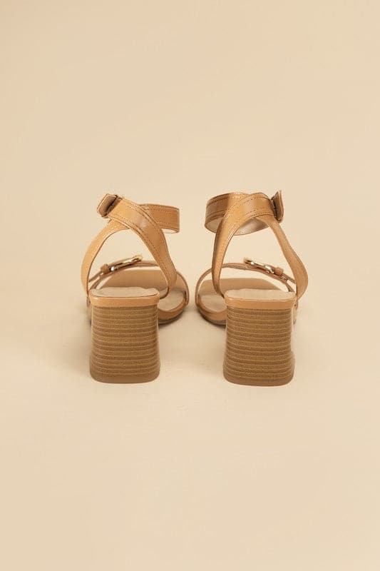 TREATY-S Buckle Sandal Heel.