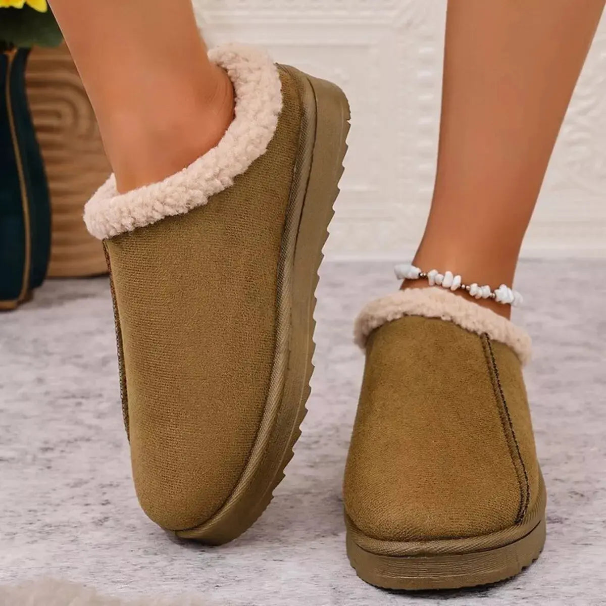 Cozy Plush Lined Clog Slippers Simply Love