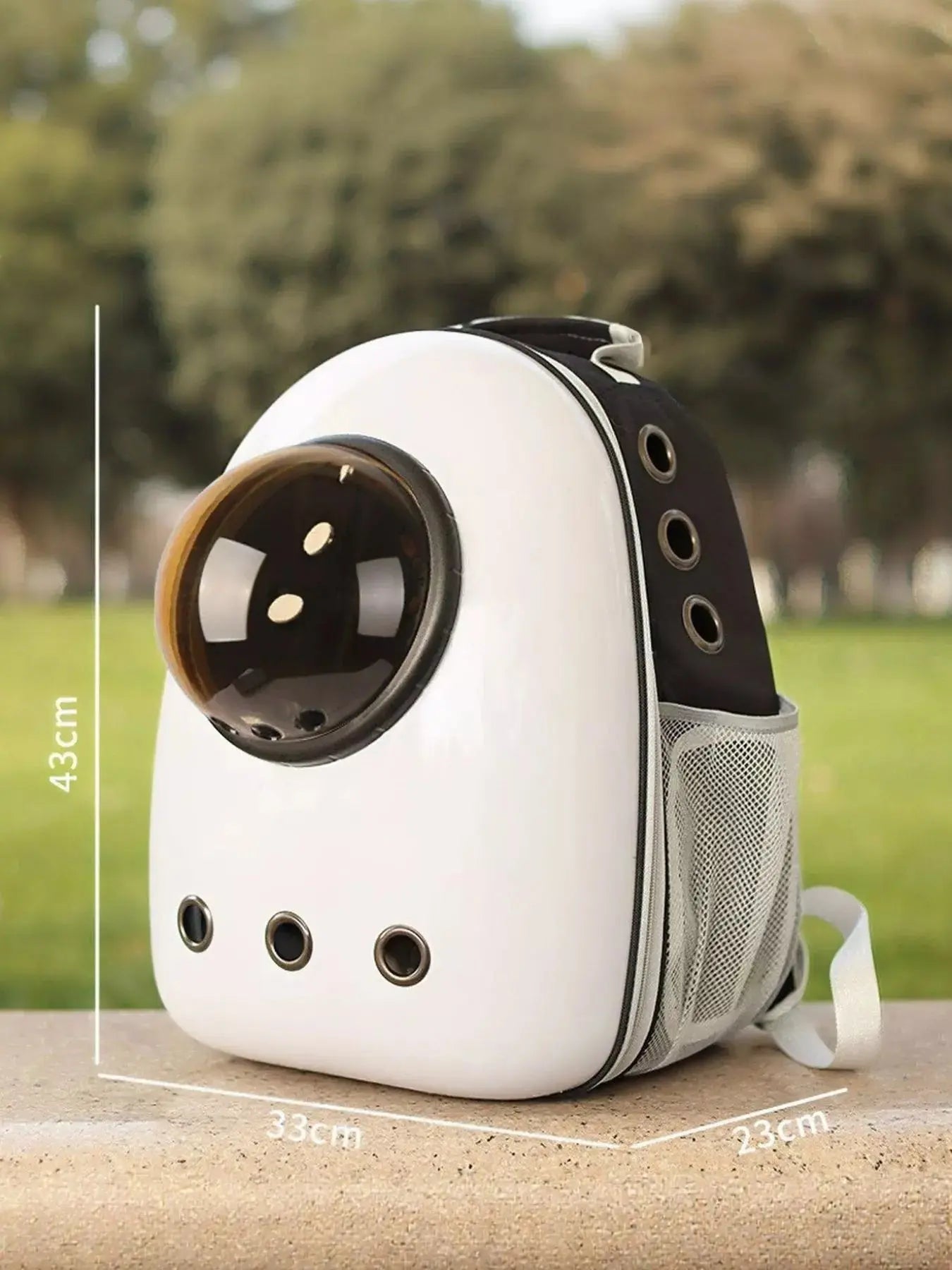Space Capsule Transparent Pet Carrier Backpack Simply Love