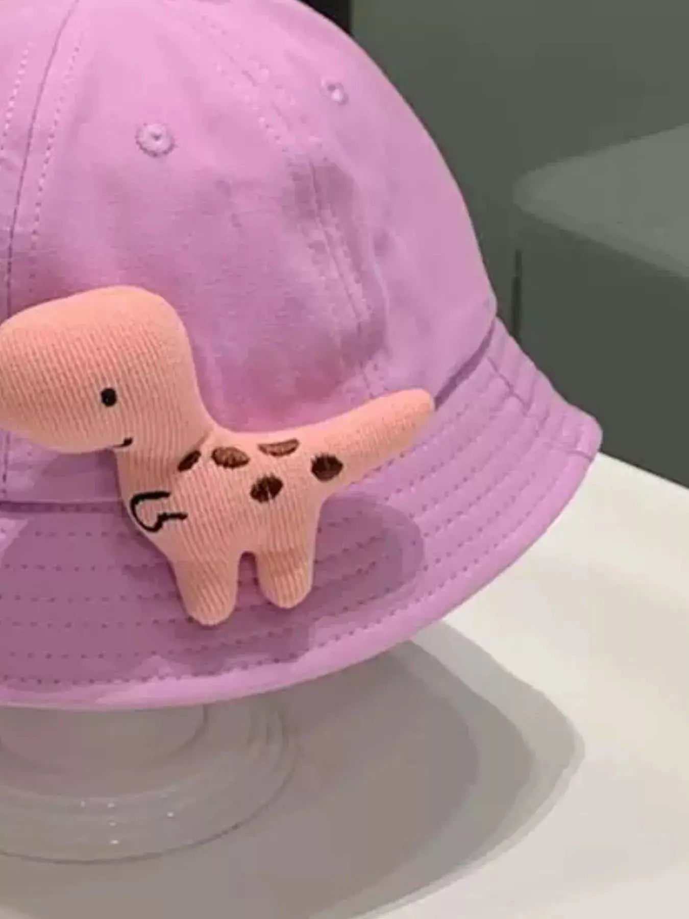 Children's Dinosaur & Sprout Decor Bucket Hat Simply Love