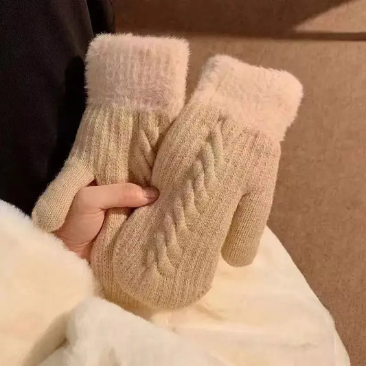 Cozy Knitted Winter Gloves Simply Love