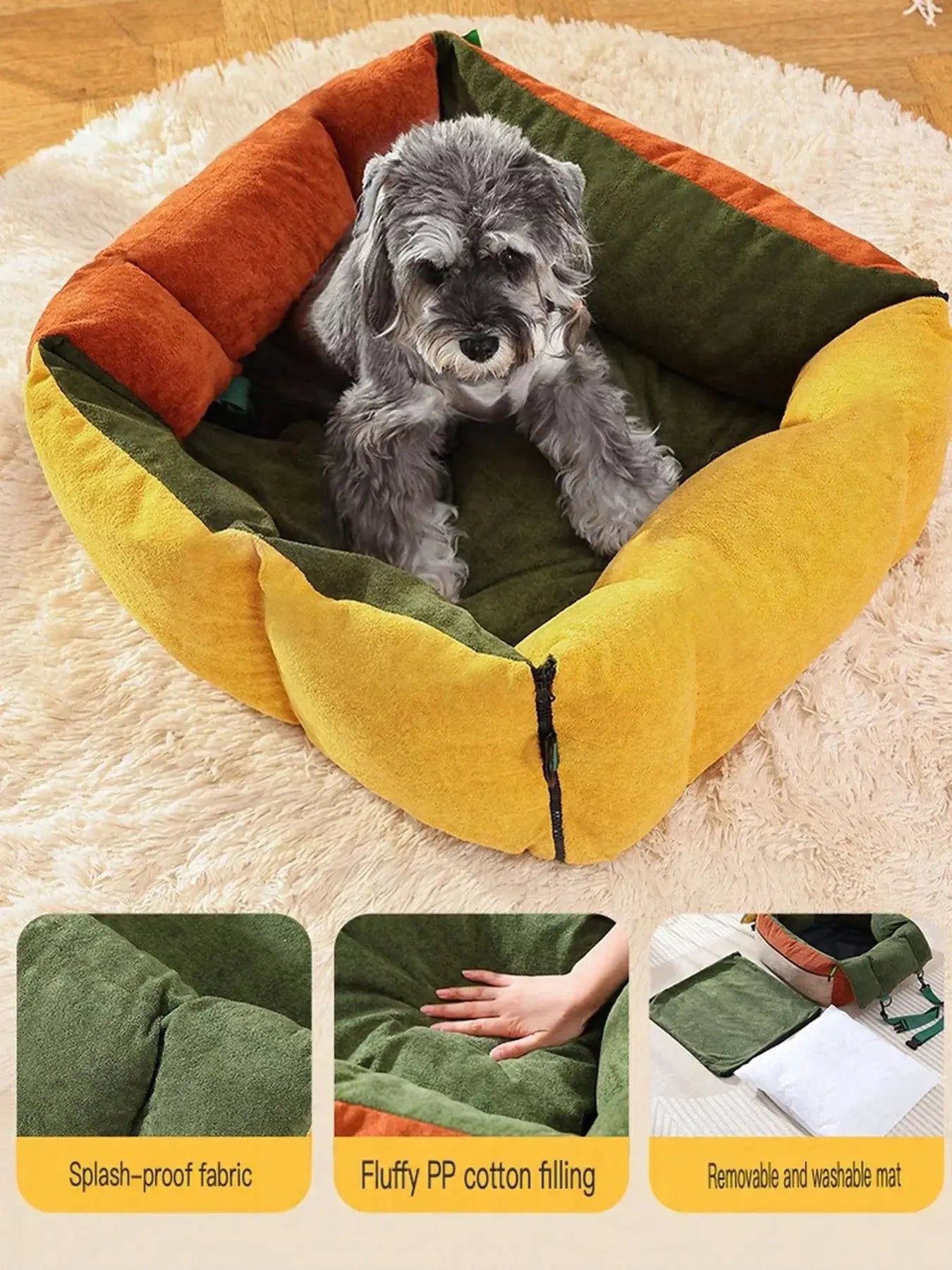 Comfortable & Secure Pet Car Seat Bed Simply Love