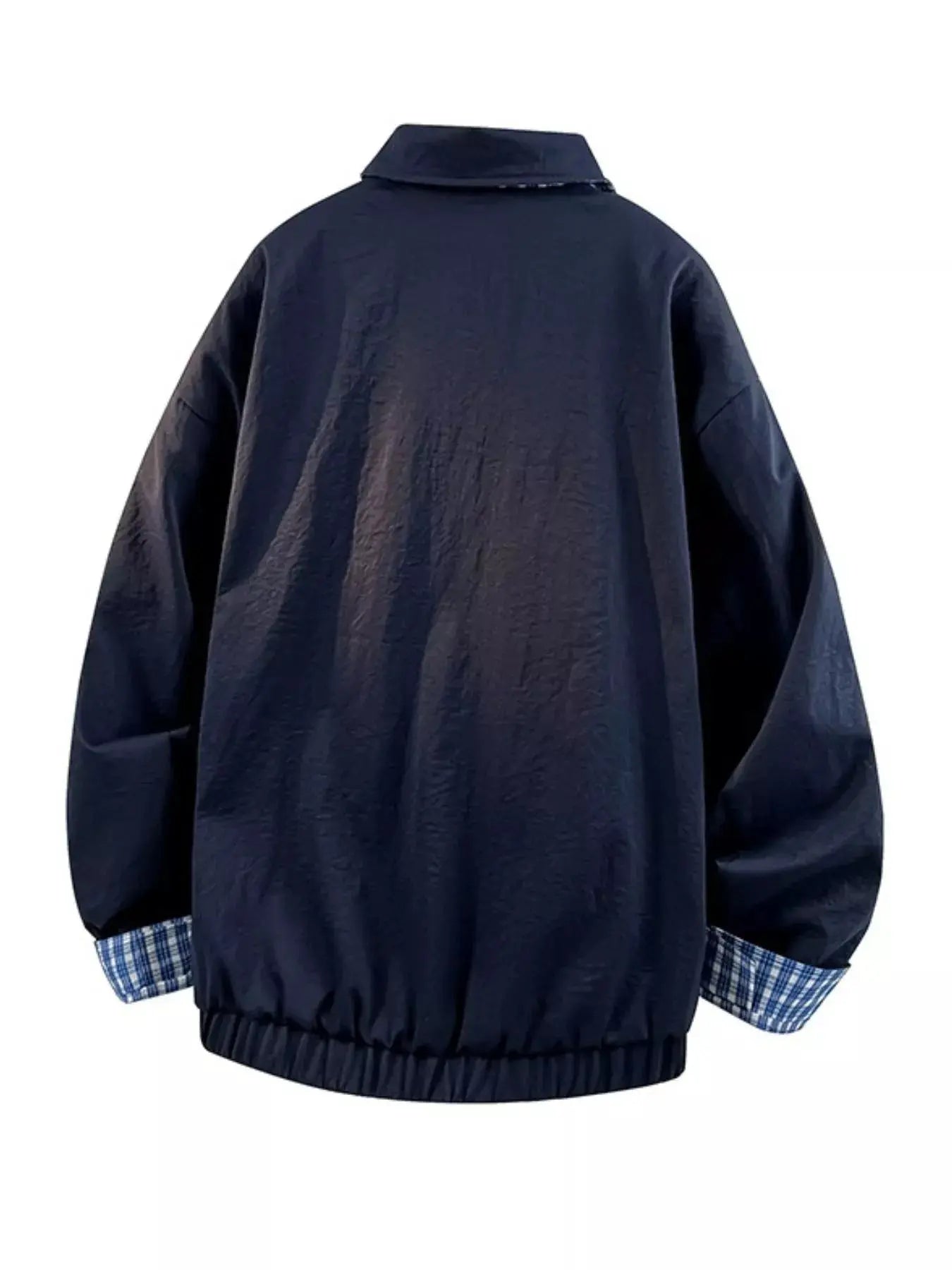 Men's Plaid Lined Lightweight Jacket Simply Love