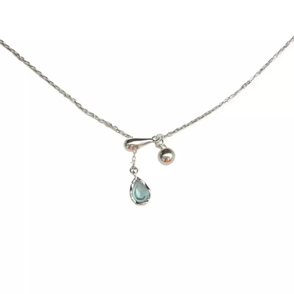 925 Sterling Silver Y-Shaped Drop Necklace Simply Love