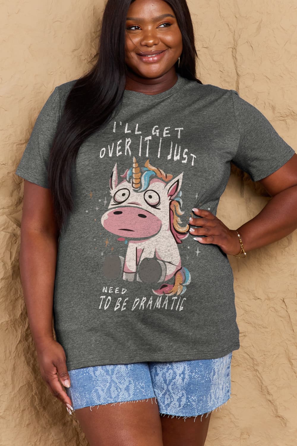 Simply Love: Dramatic Cotton Tee