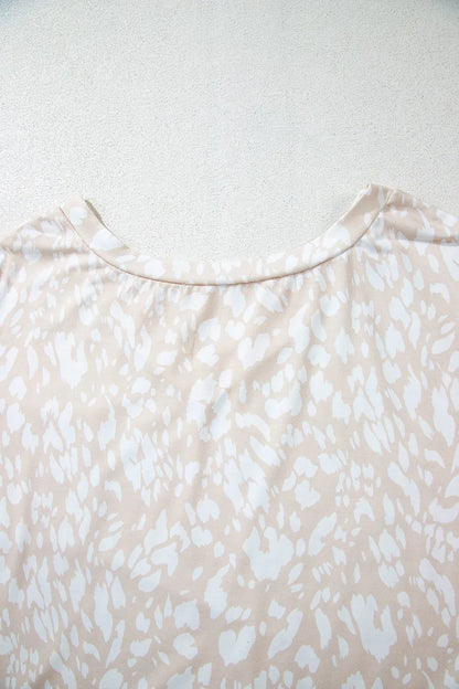 Simply Love: Leopard V-Neck T-Shirt