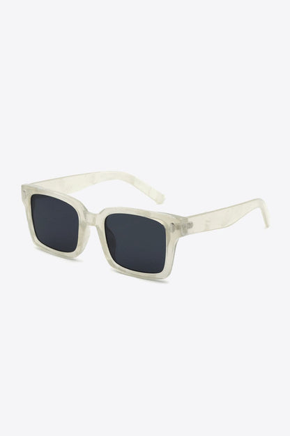 UV400 Polycarbonate Square Sunglasses.