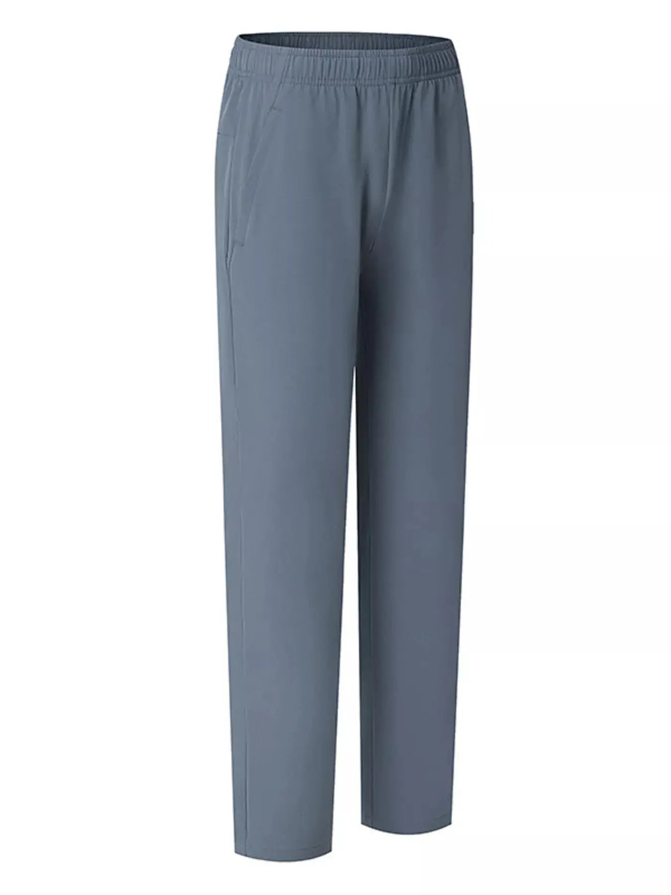 Men's Plus Size Casual Elastic Waist Straight-Leg Pants Simply Love