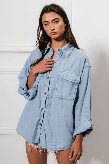 BiBi button down shirt with pockets