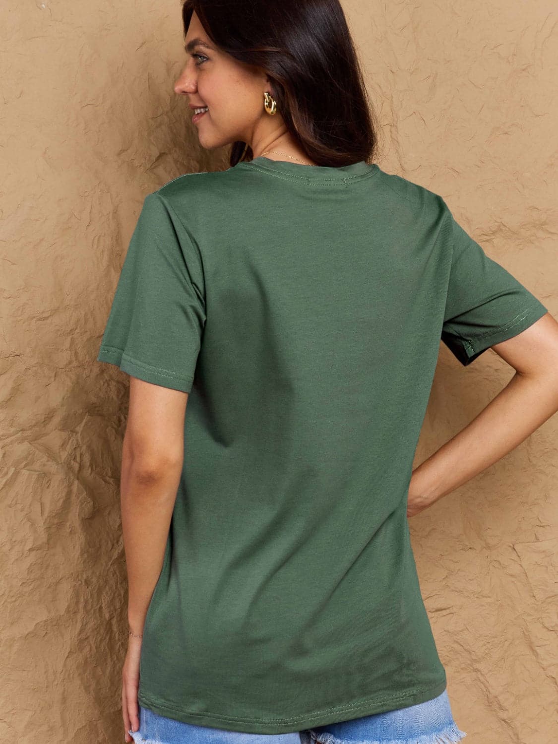 Cotton Short Sleeve Tee for Women