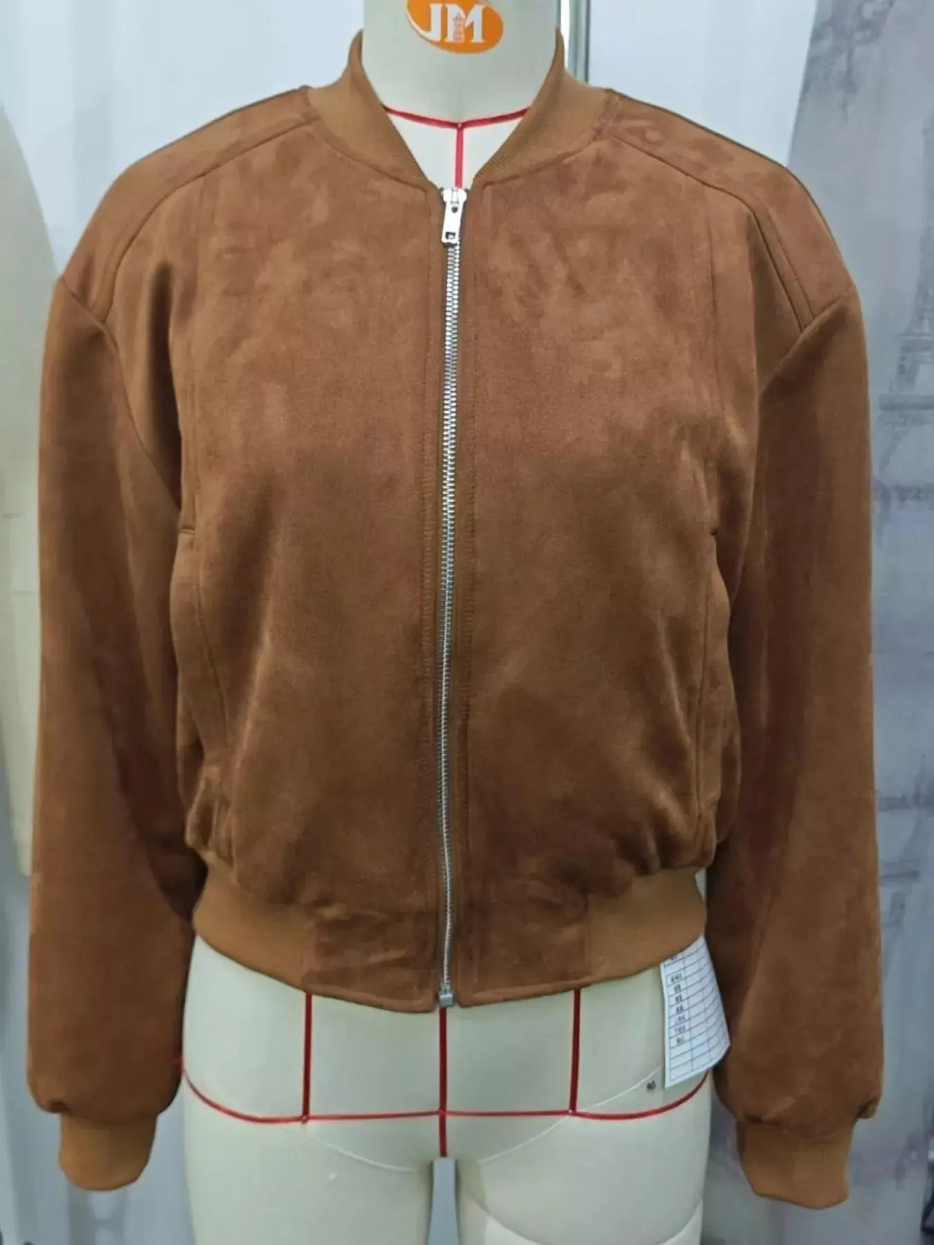 Zip Up Long Sleeve Jacket Simply Love