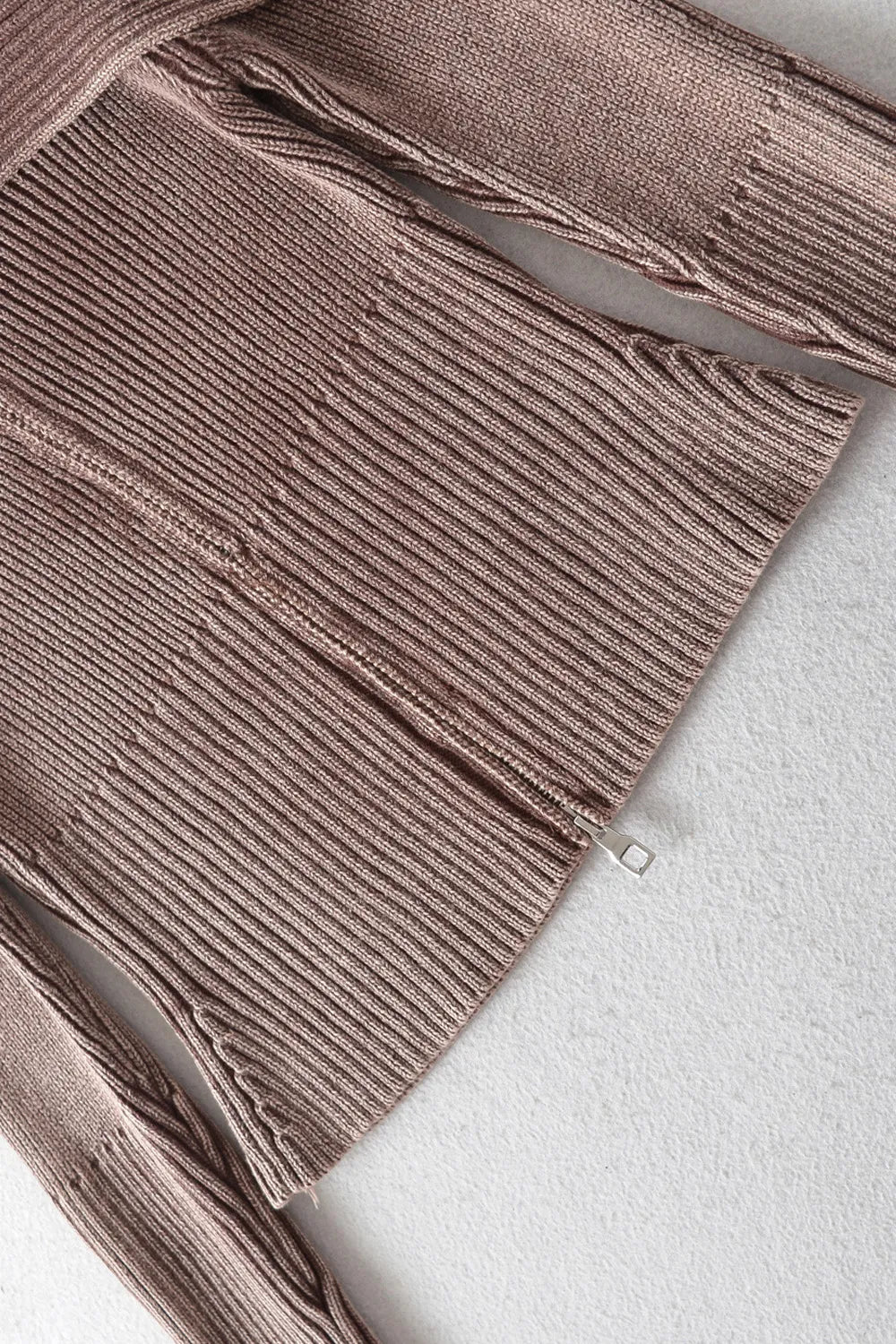 Double Take: Ribbed Zip Cardigan