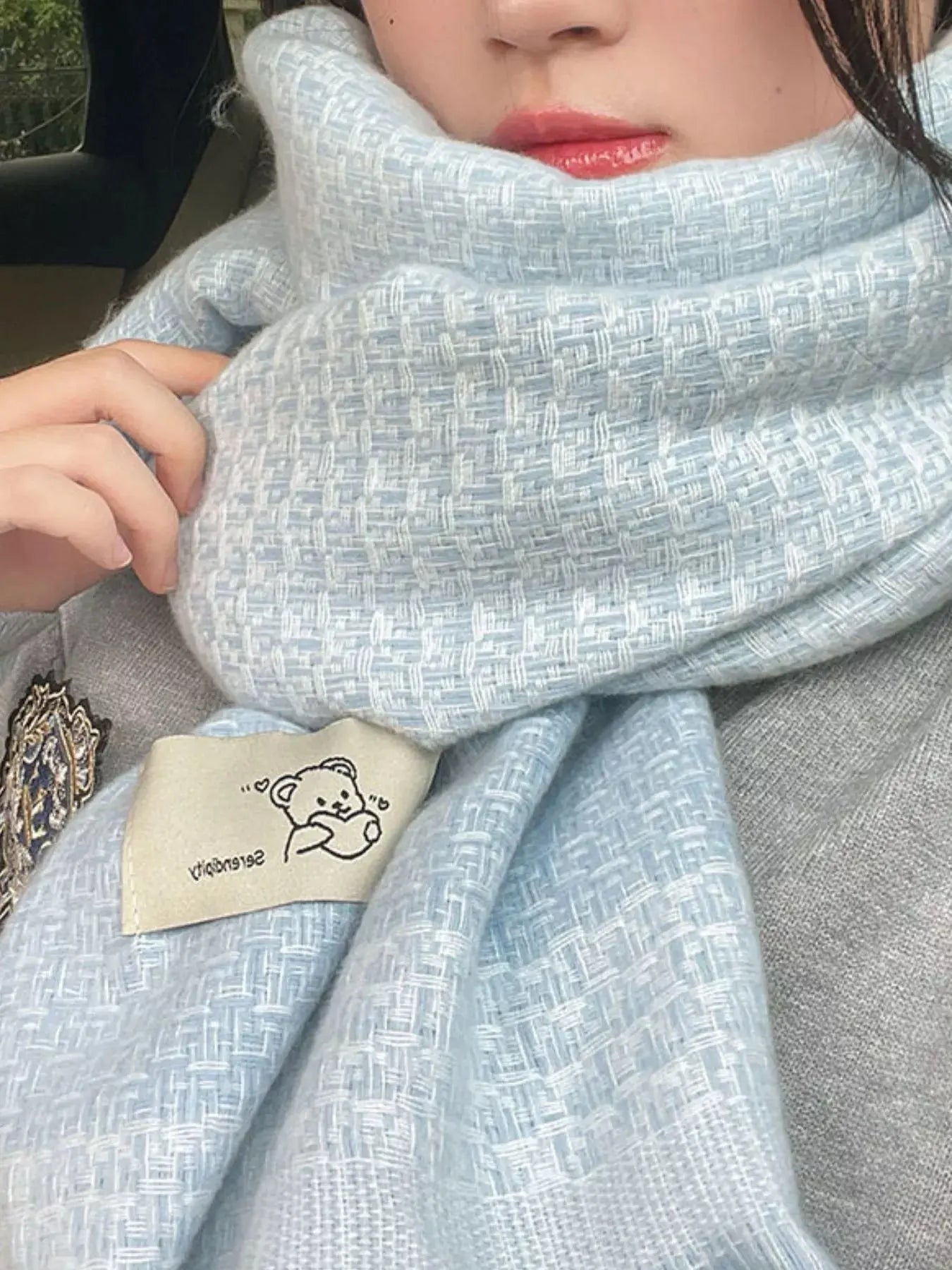 Raw Hem Scarf Simply Love