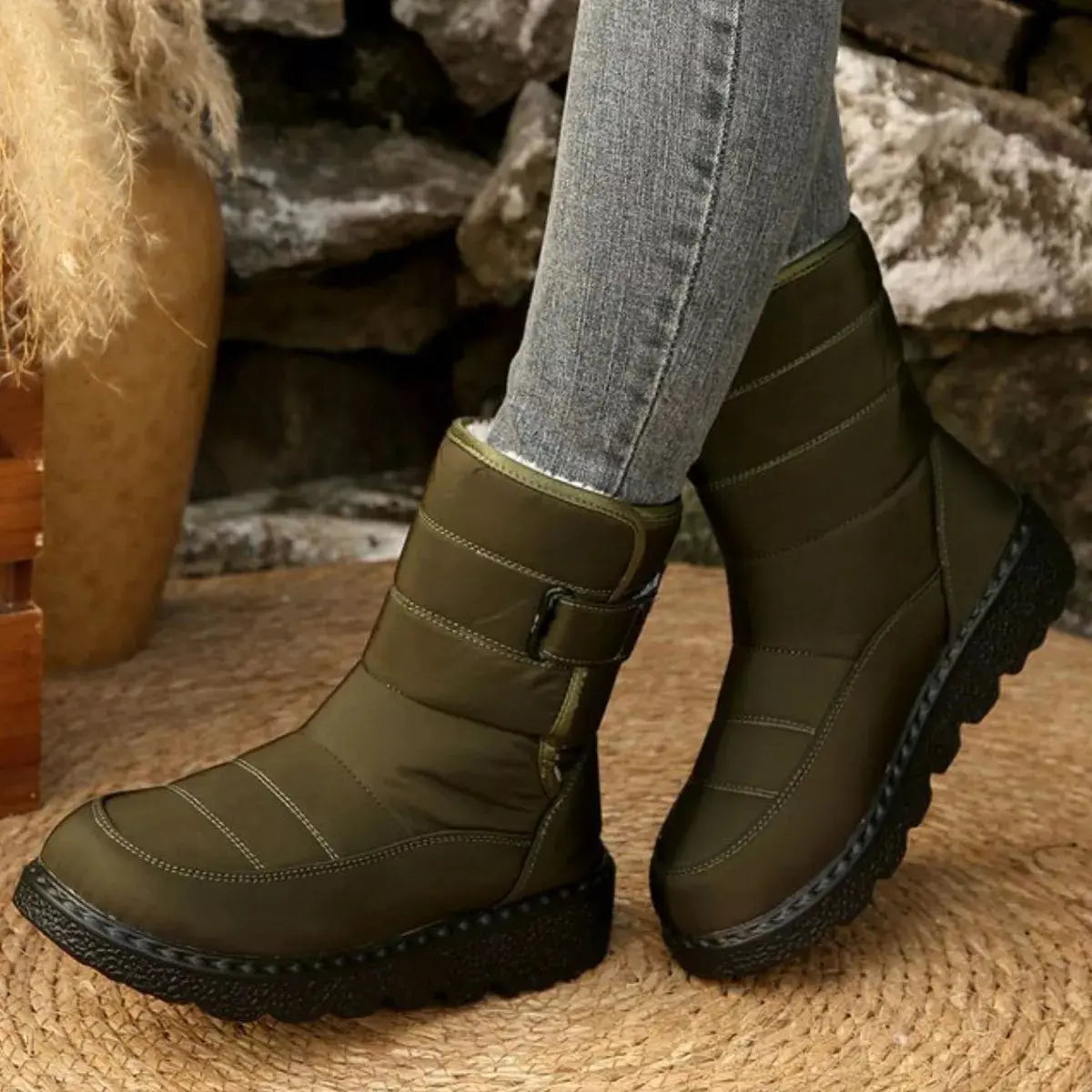 Warm Padded Waterproof Snow Boots Simply Love