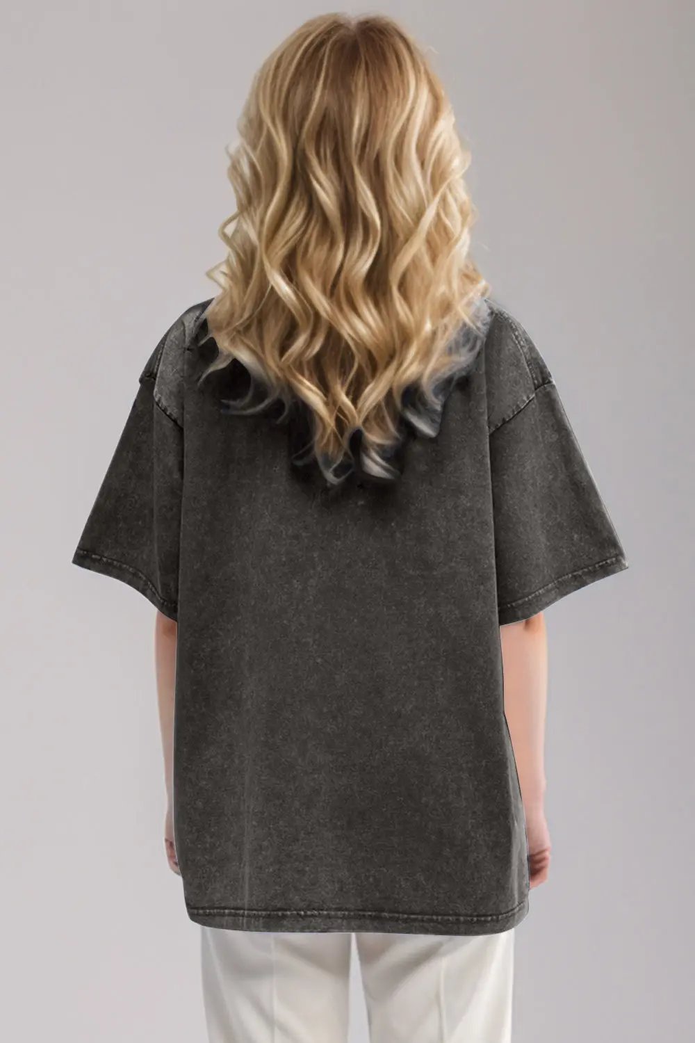 Basic Bae Round Neck Half Sleeve T-Shirt - Love Salve