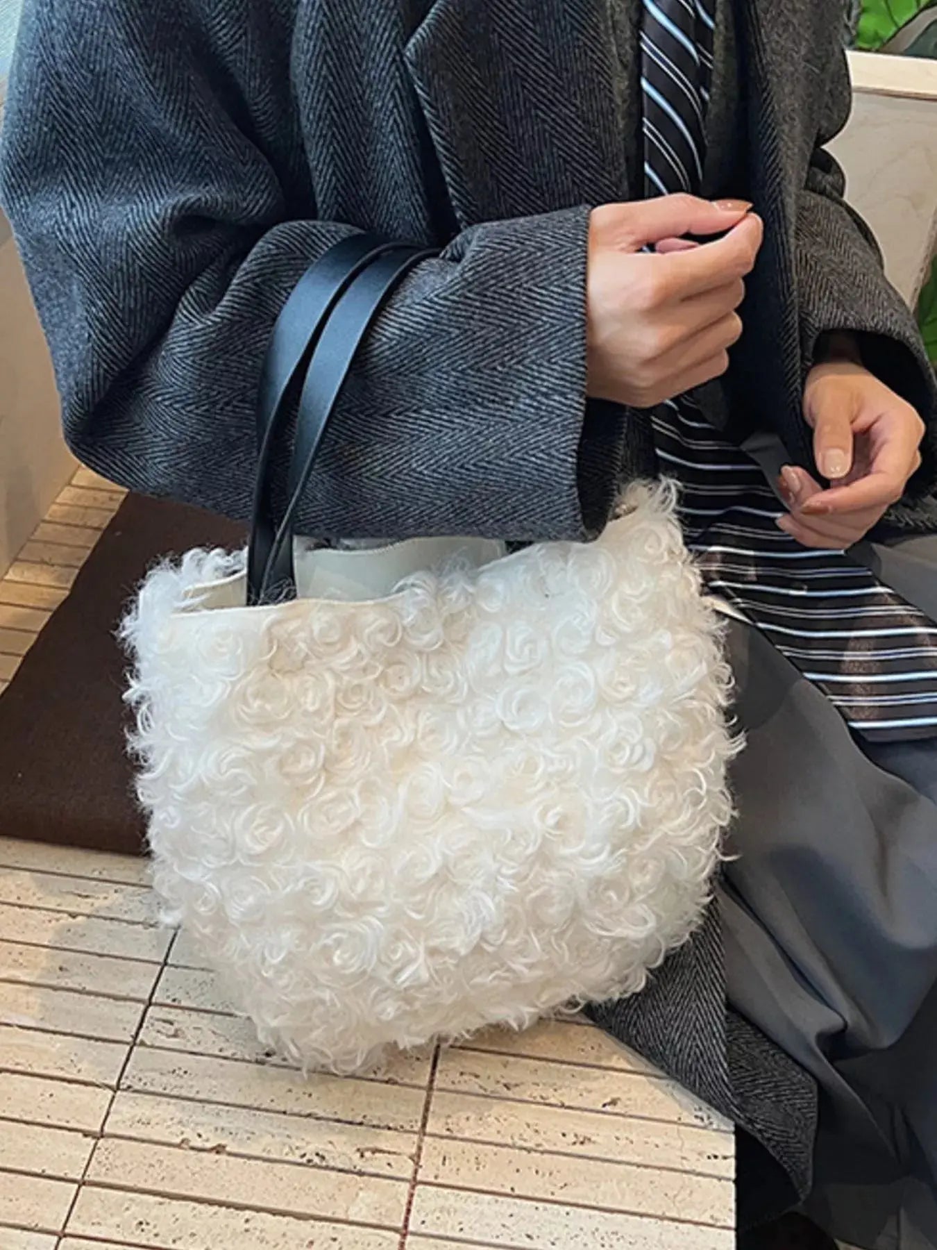 Lightweight Fluffy Handbag Simply Love