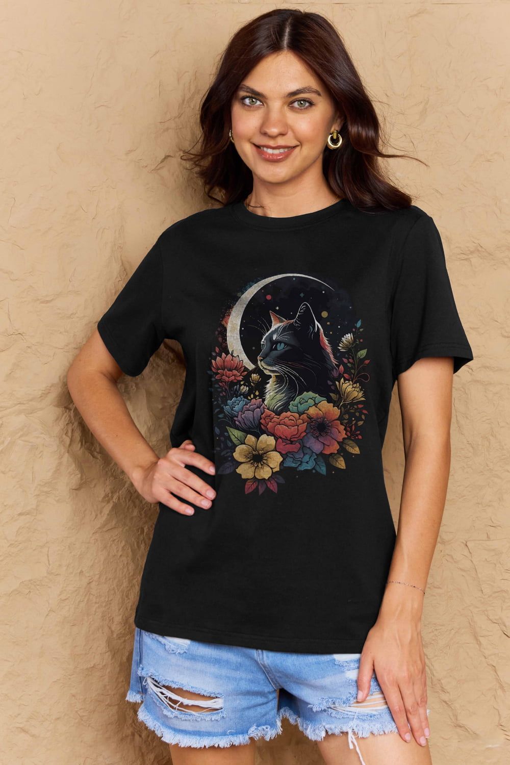 Simply Love: Cat Graphic Tee