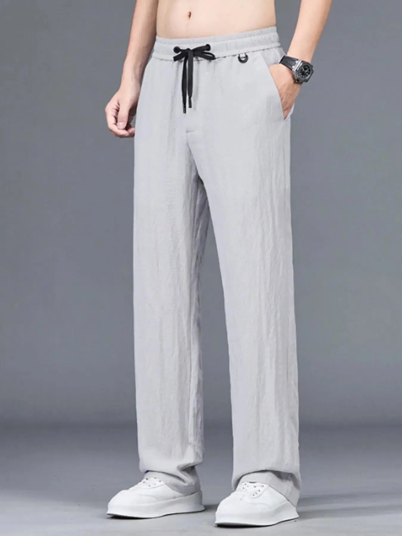 Men's Plus Size Lightweight Casual Pants Simply Love