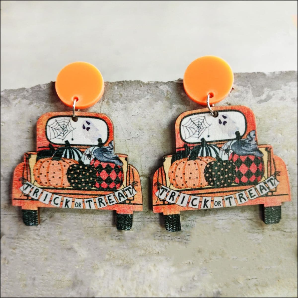 Spooktacular Halloween dangle earrings