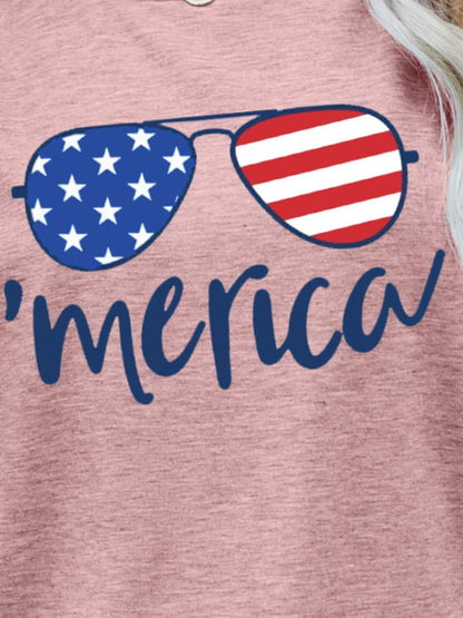 Simply Love: Patriotic Flag Tee