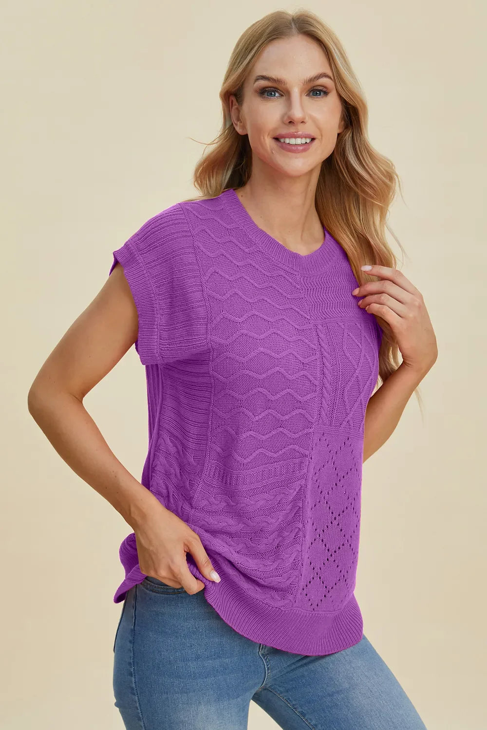 Double Take: Cozy Cable Knit Sweater