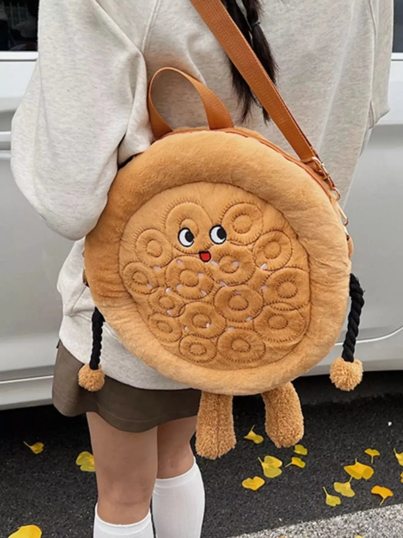 Cartoon Plush Backpack Bag Simply Love