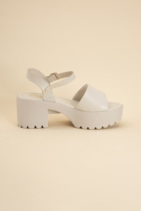 STACIE-S Platform Sandals.