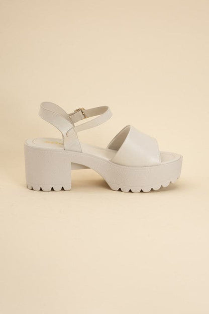 STACIE-S Platform Sandals.