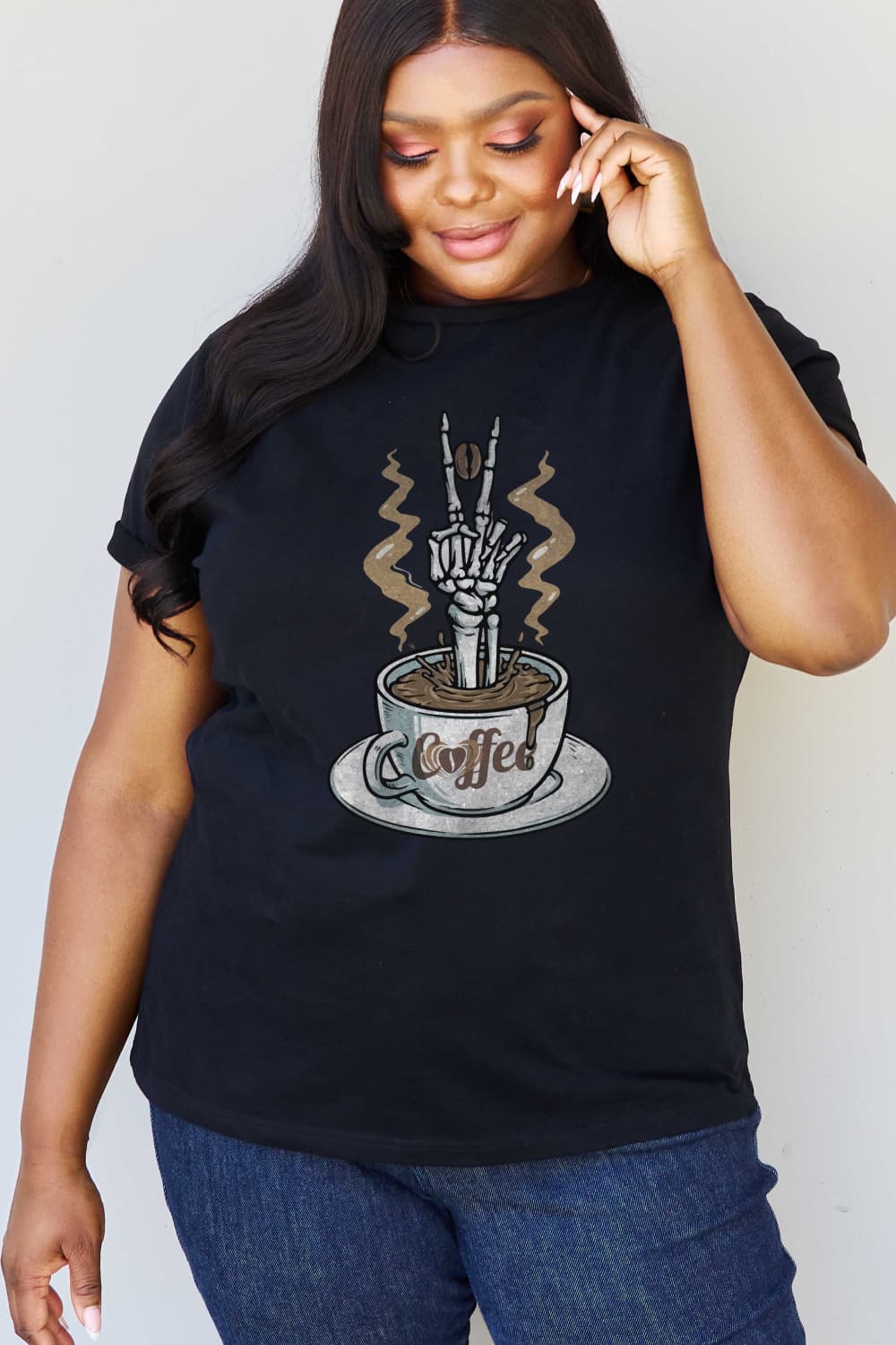 Simply Love: Coffee Graphic Tee Simply Love