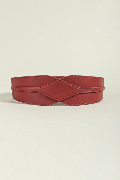 Elastic Wide PU Belt.