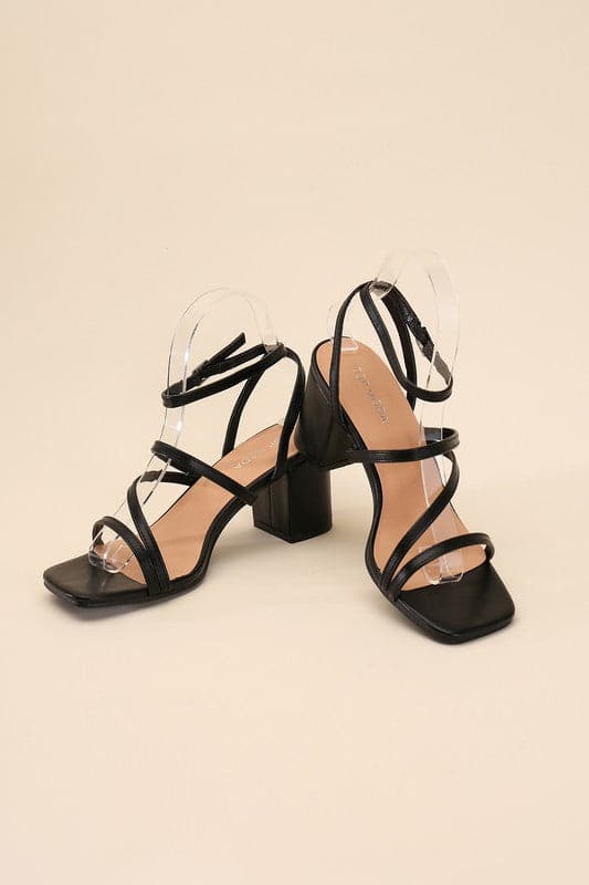 ALI-6 Strappy Low Heel.