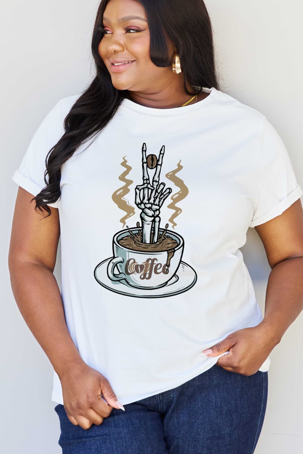 Simply Love: Coffee Graphic Tee Simply Love