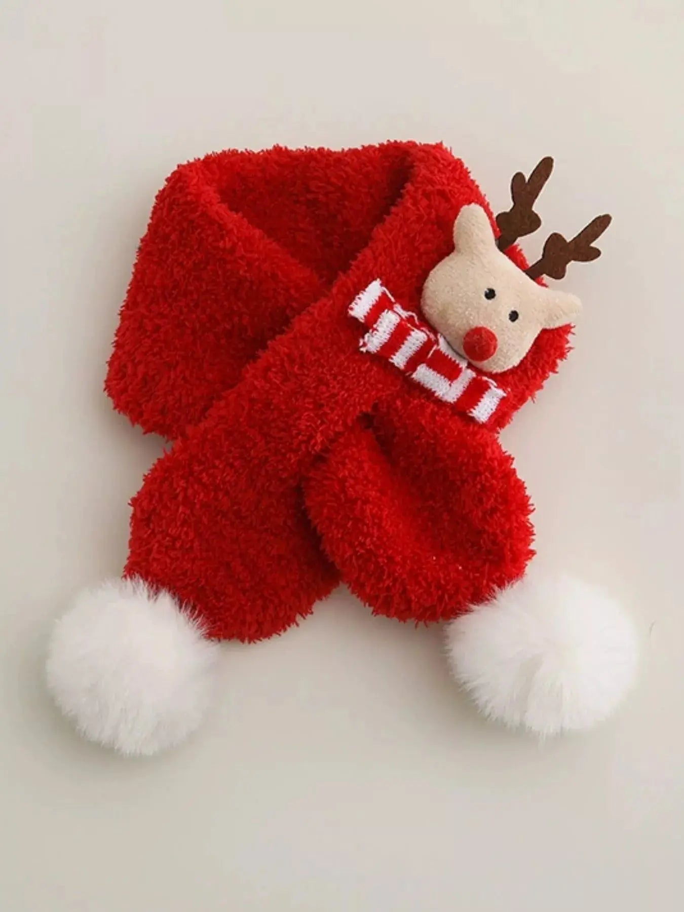 Children's Christmas Pom Pom Hat and Scarf Set Simply Love