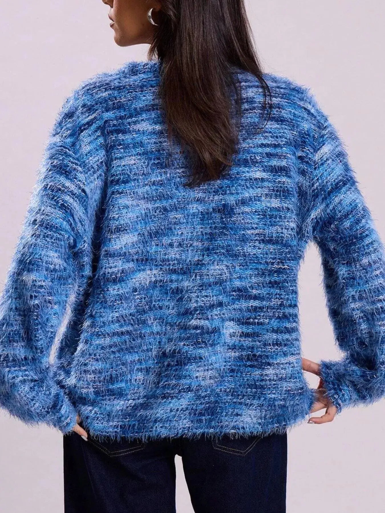 Textured Knit Button-Down Cardigan Simply Love
