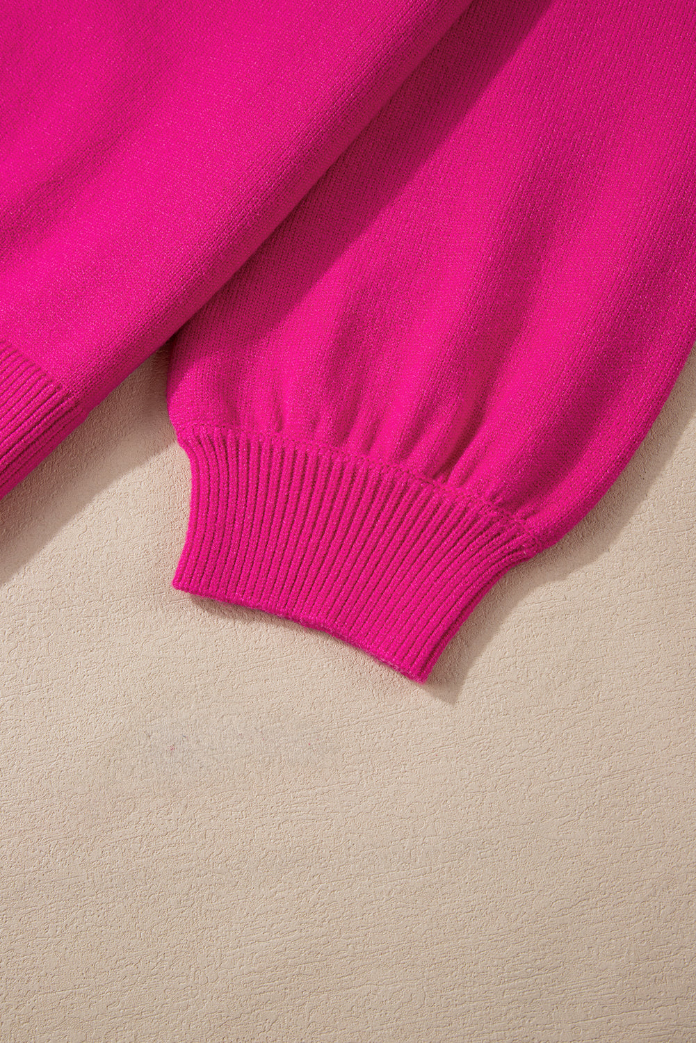 Strawberry pink plus size sweater