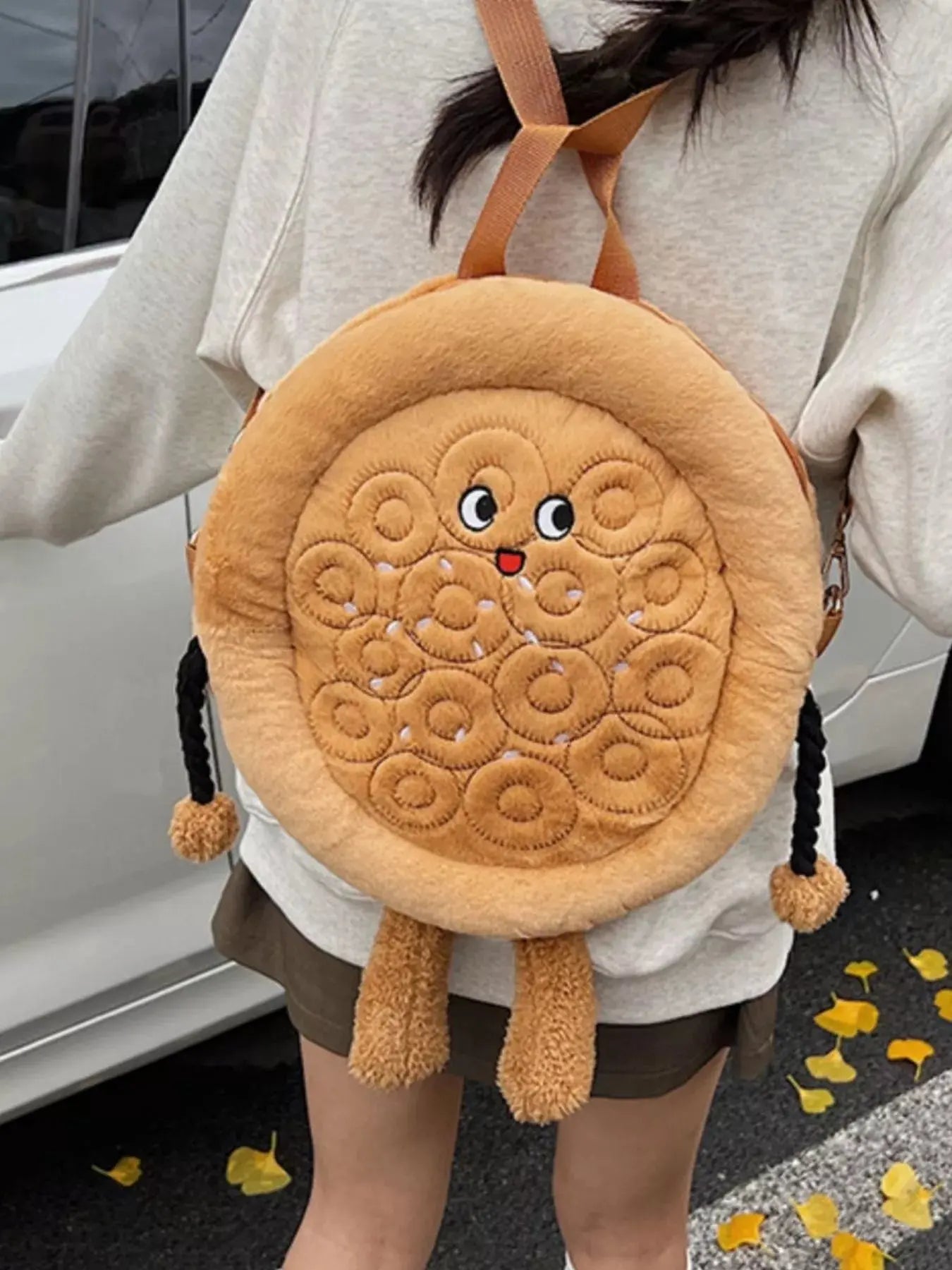 Cartoon Plush Backpack Bag Simply Love