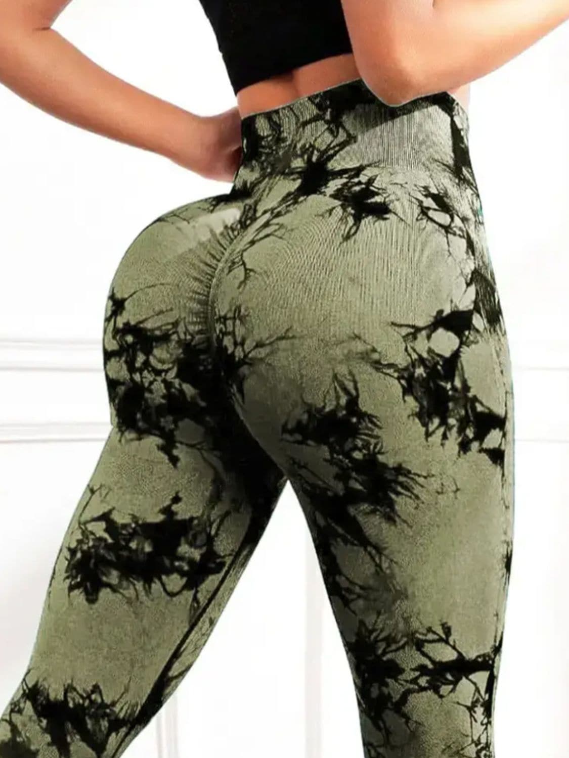 Tie-Dye High Waist Active Leggings.