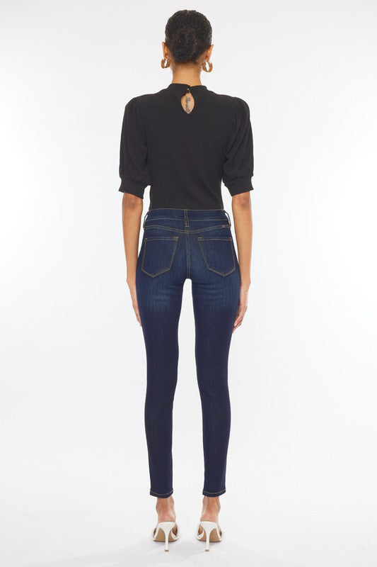 Mid Rise Basic Super Skinny Jeans KanCan Coco’s Tee Boutique