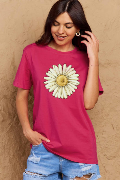 Simply Love: Flower Cotton Tee
