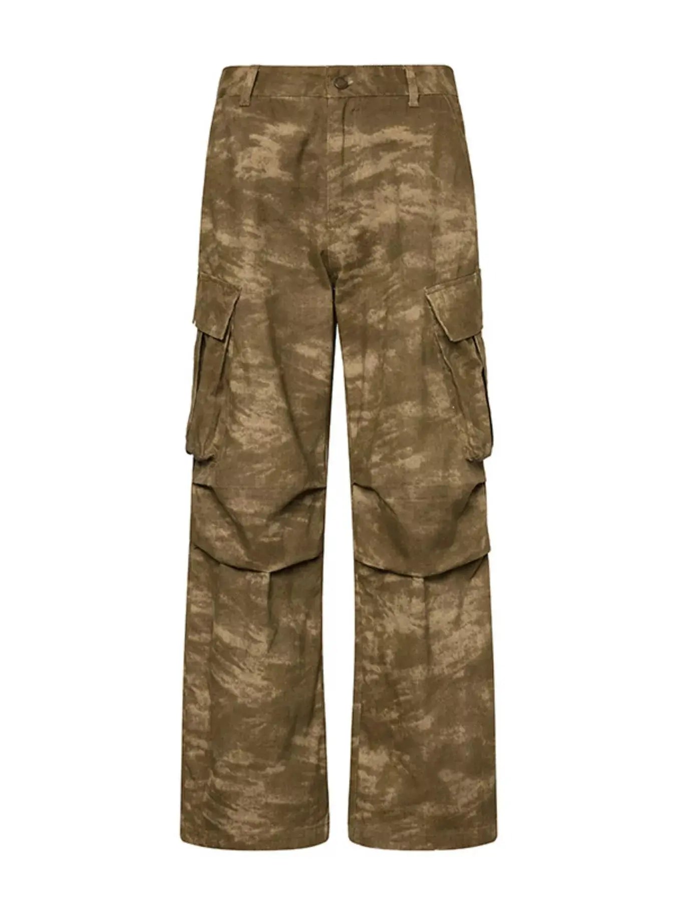 Men's Camouflage Print Cargo Pants Simply Love
