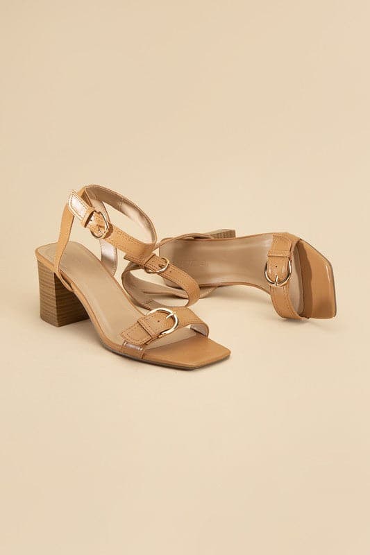 TREATY-S Buckle Sandal Heel.