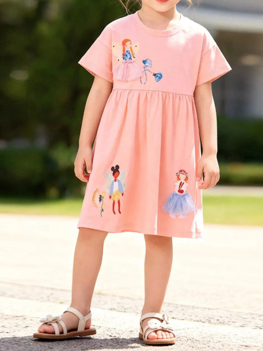 Children's Fairy Short Sleeve Dress Simply Love