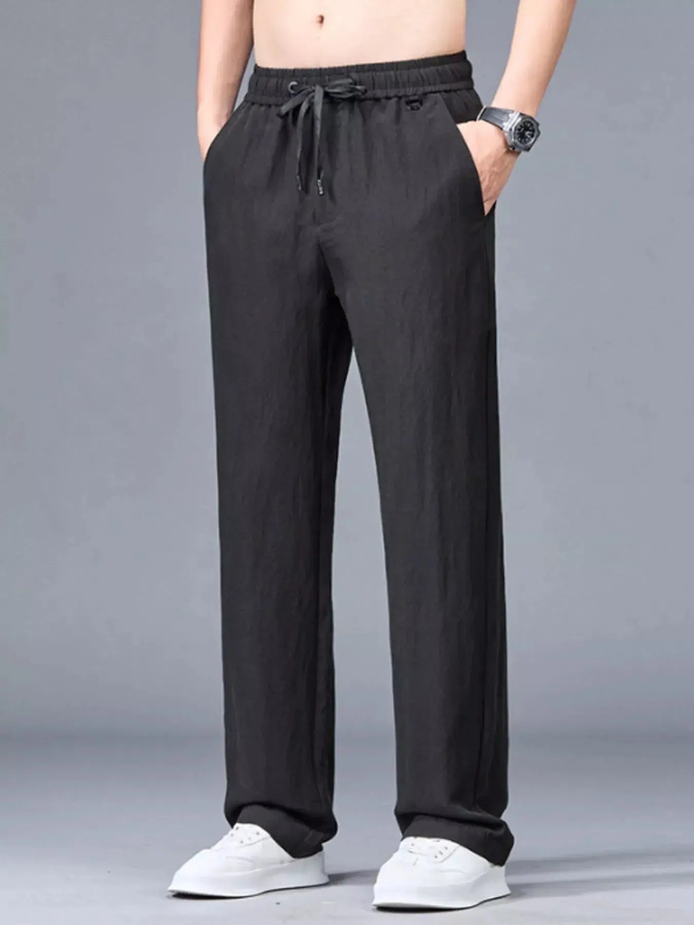 Men's Plus Size Lightweight Casual Pants Simply Love