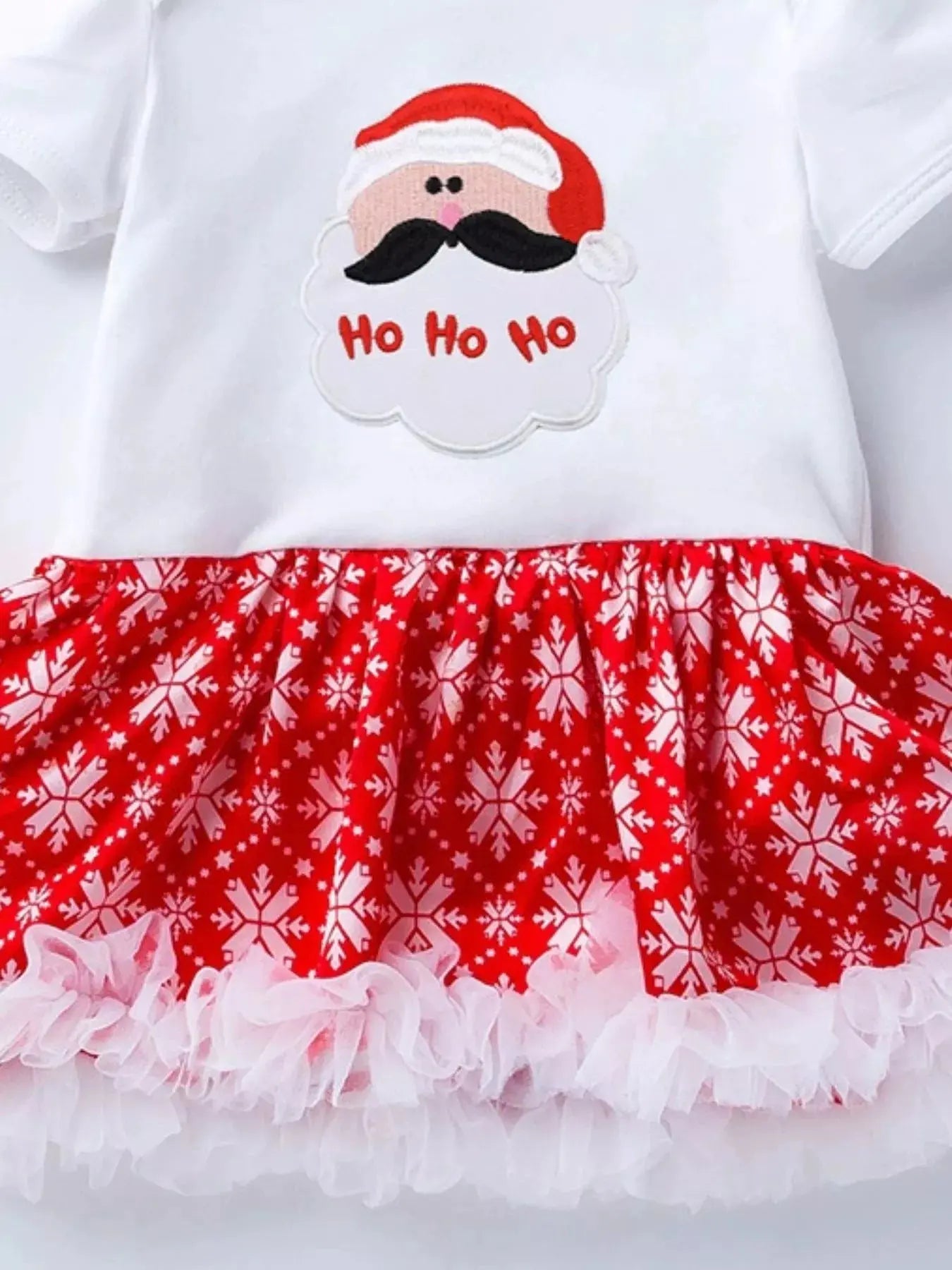 Children's Christmas One Piece Dress with Headband Simply Love